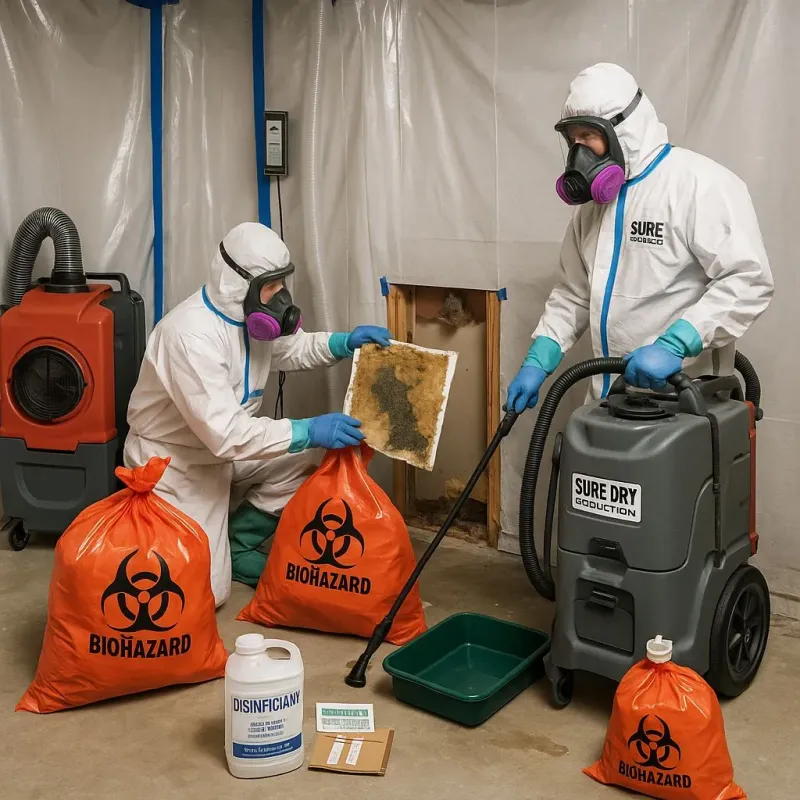 Contaminated Water Handling Protocols process in Croswell, MI