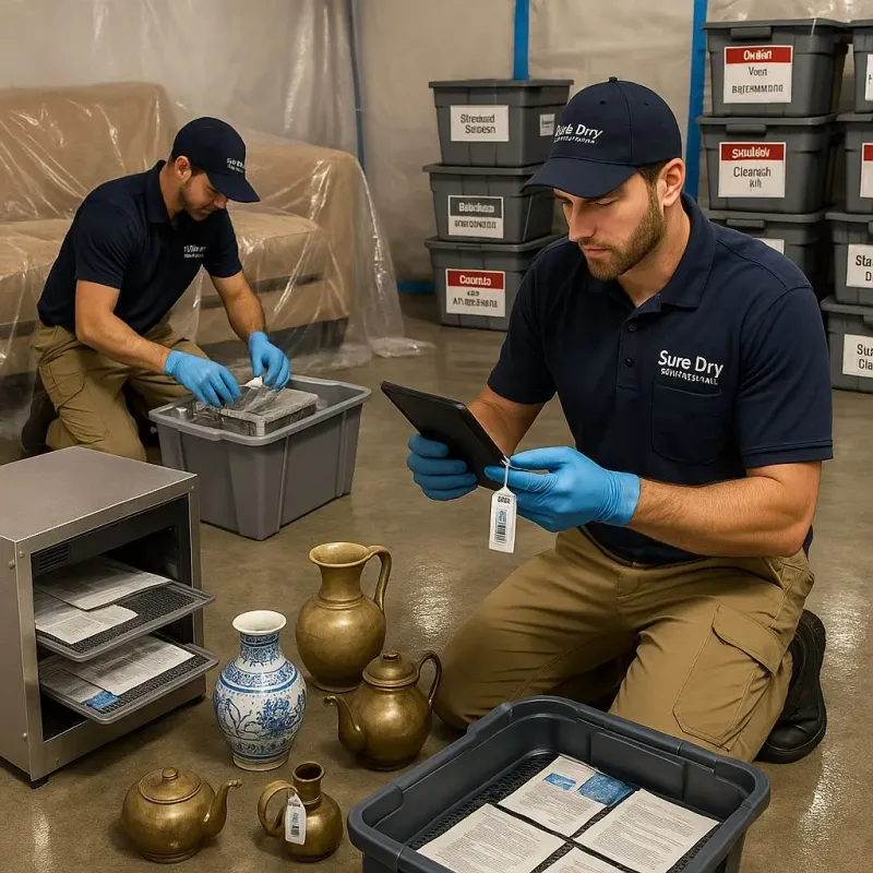 Content Protection and Restoration process in Croswell, MI