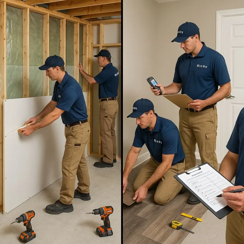 Repairs and Reconstruction process in Croswell, MI